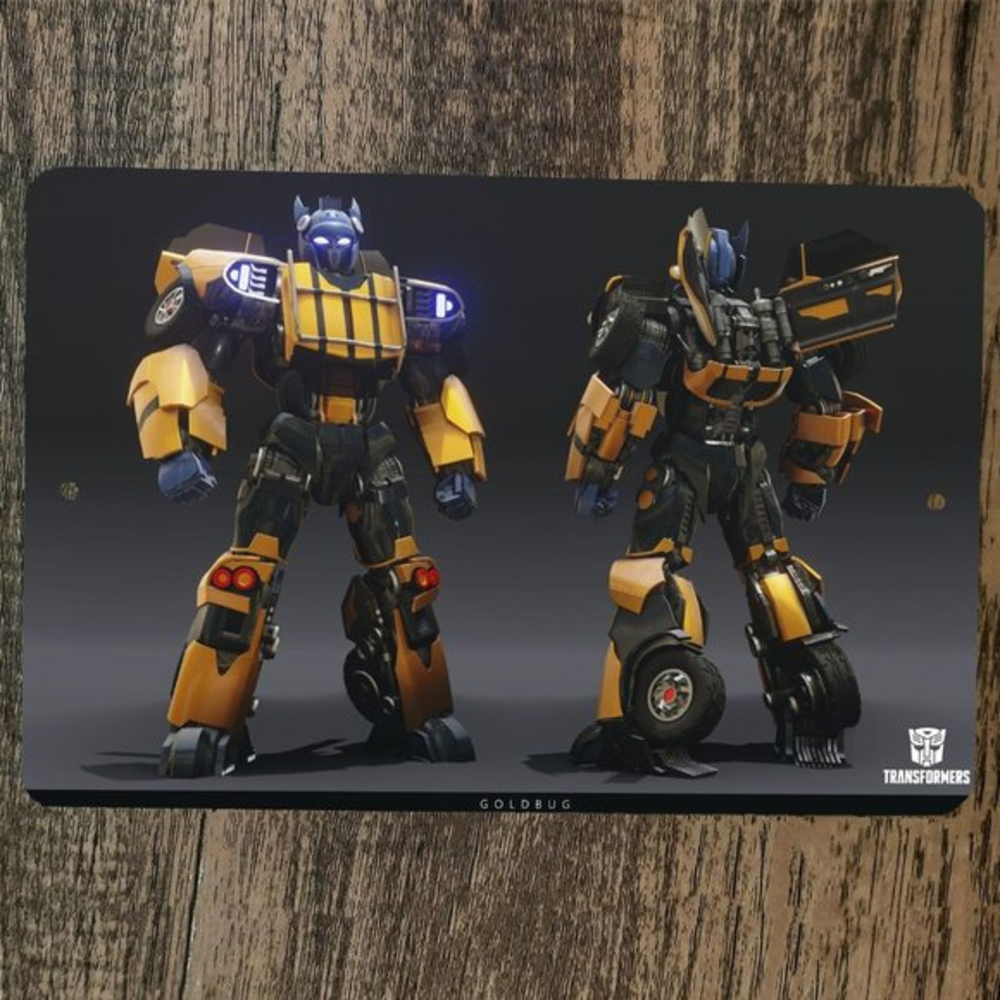 Goldbug Artwork 8x12‎ Metal Wall Sign Poster Transformers #1